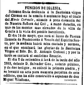 La Corona (Barcelona. 1857). 3:5:1864,